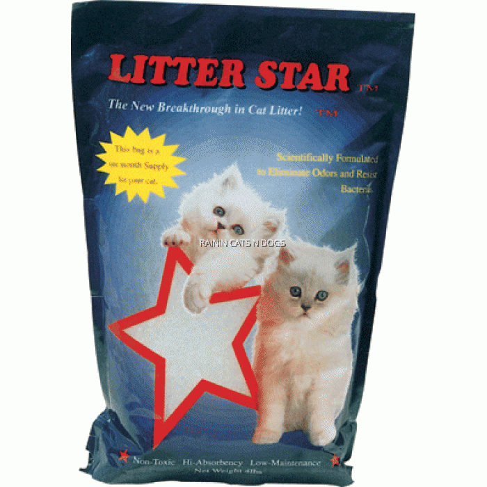 LITTER STAR BLUE SILICA GEL CAT LITTER 4L
