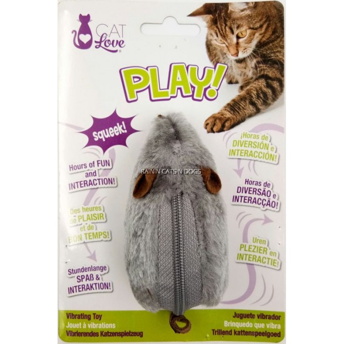 CATLOVE PLAY VIBRATING MOUSE TOY