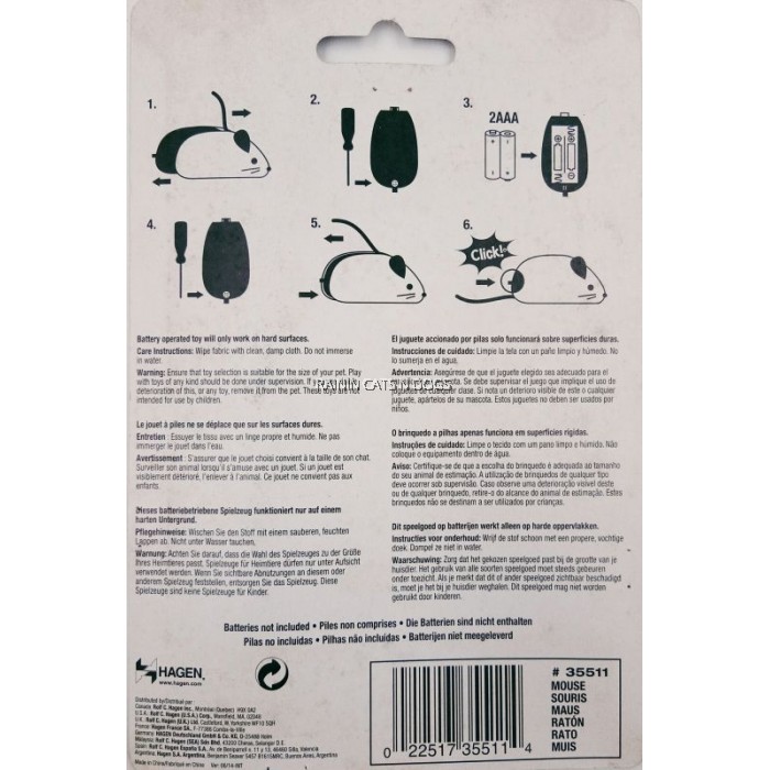 CATLOVE PLAY VIBRATING MOUSE TOY